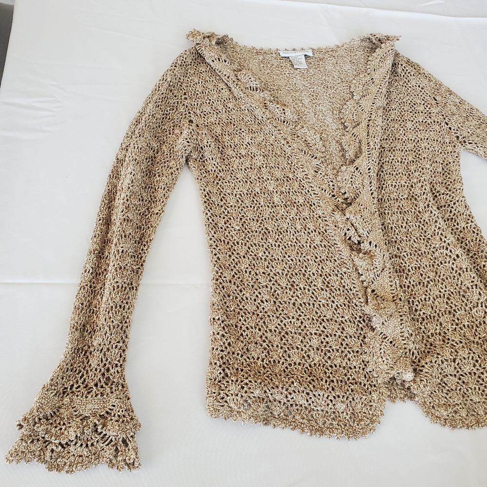 Newport News silk blend sweater, size medium